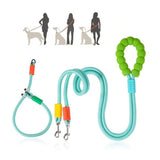 Laisse Coulissante pour Chien – Mains Libres avec Poignée Confort